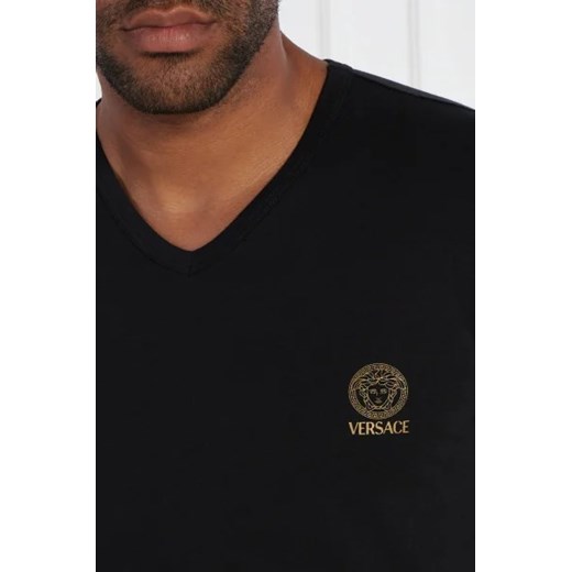 Versace T-shirt | Regular Fit | stretch Versace M Gomez Fashion Store