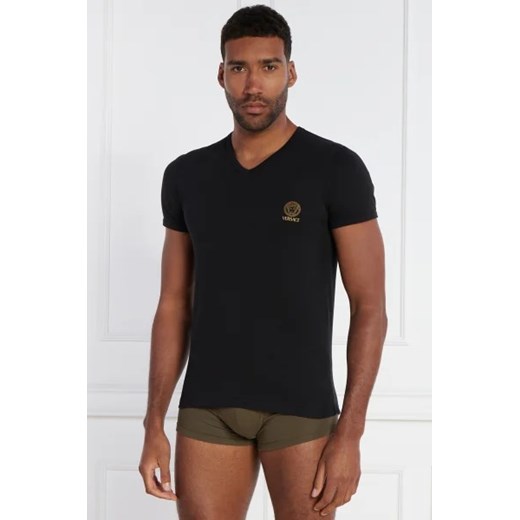 Versace T-shirt | Regular Fit | stretch Versace M Gomez Fashion Store