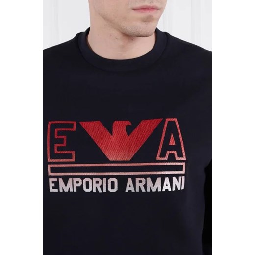 Emporio Armani Bluza | Regular Fit Emporio Armani XL promocyjna cena Gomez Fashion Store