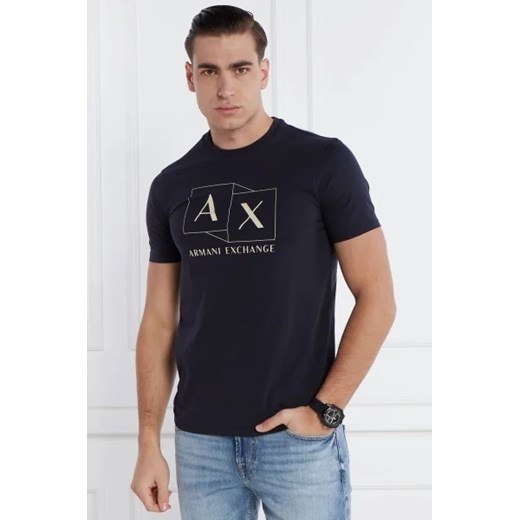 Armani Exchange T-shirt | Regular Fit ze sklepu Gomez Fashion Store w kategorii T-shirty męskie - zdjęcie 172849334