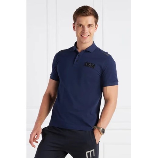 EA7 Polo | Regular Fit ze sklepu Gomez Fashion Store w kategorii T-shirty męskie - zdjęcie 172849410