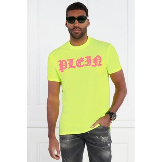 Philipp Plein T-shirt Gothic Plein | Regular Fit ze sklepu Gomez Fashion Store w kategorii T-shirty męskie - zdjęcie 172849421