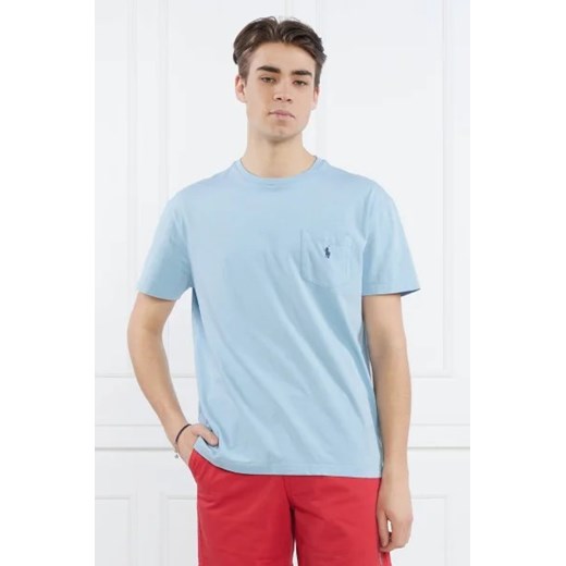 POLO RALPH LAUREN T-shirt | z dodatkiem lnu ze sklepu Gomez Fashion Store w kategorii T-shirty męskie - zdjęcie 172849573