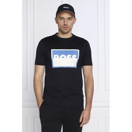 BOSS BLACK T-shirt Tessler 185 | Slim Fit ze sklepu Gomez Fashion Store w kategorii T-shirty męskie - zdjęcie 172850254