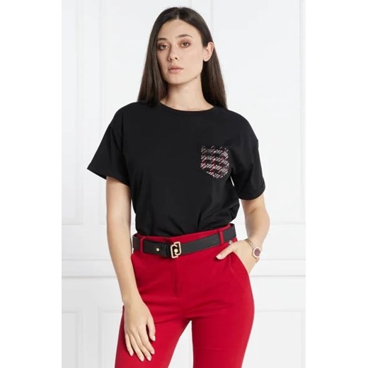 Liu Jo T-shirt | Regular Fit ze sklepu Gomez Fashion Store w kategorii Bluzki damskie - zdjęcie 172850741