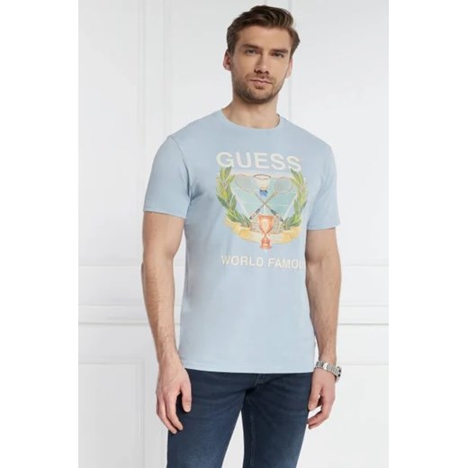 GUESS T-shirt | Regular Fit ze sklepu Gomez Fashion Store w kategorii T-shirty męskie - zdjęcie 172851123