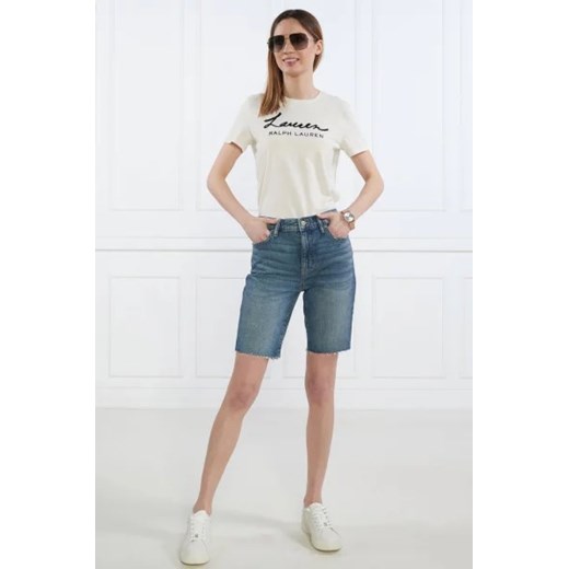 LAUREN RALPH LAUREN Jeansowe szorty | Straight fit L promocja Gomez Fashion Store