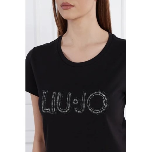 Liu Jo T-shirt | Regular Fit Liu Jo L okazyjna cena Gomez Fashion Store