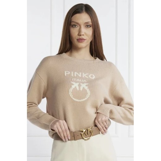Pinko Wełniany sweter | Regular Fit ze sklepu Gomez Fashion Store w kategorii Swetry damskie - zdjęcie 172851620