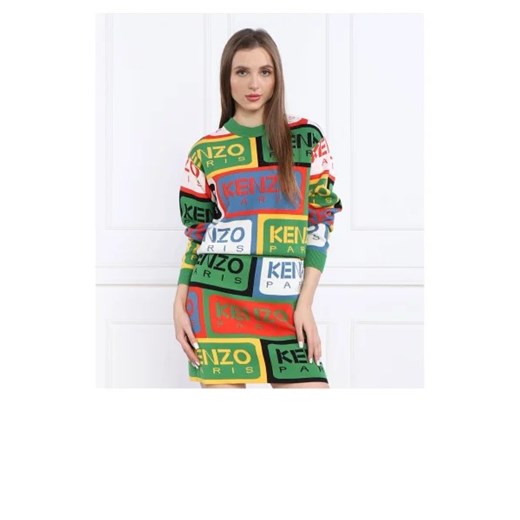 Kenzo Sweter | Regular Fit ze sklepu Gomez Fashion Store w kategorii Swetry damskie - zdjęcie 172851931