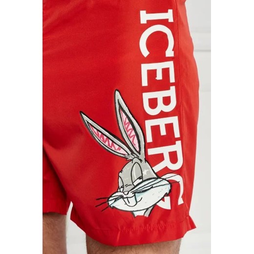 Iceberg Szorty kąpielowe ICEBERG X LOONEY TUNES | Regular Fit Iceberg XL Gomez Fashion Store