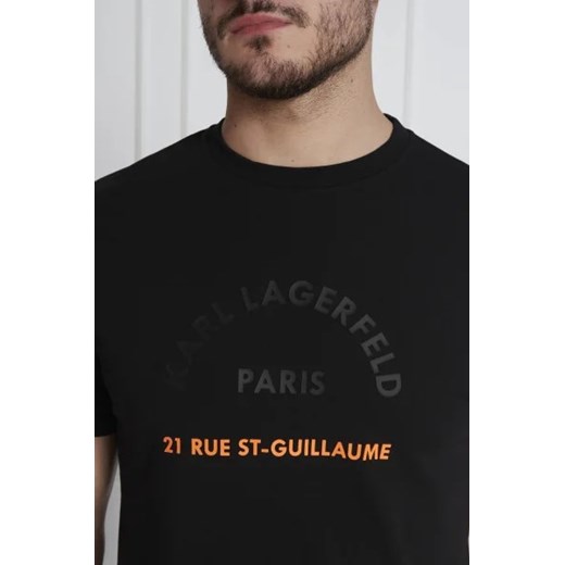 Karl Lagerfeld T-shirt | Regular Fit Karl Lagerfeld S wyprzedaż Gomez Fashion Store