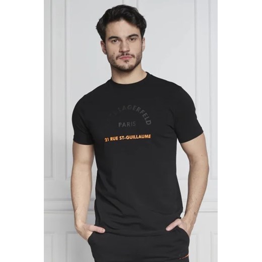 Karl Lagerfeld T-shirt | Regular Fit Karl Lagerfeld XL okazja Gomez Fashion Store