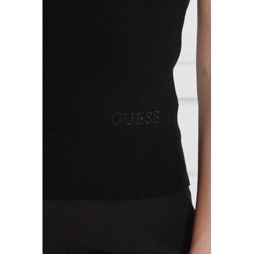 Bluzka damska Guess z poliamidu