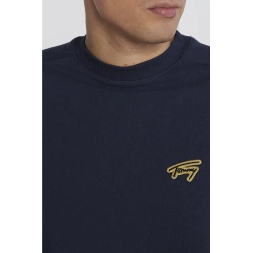 Tommy Jeans Bluza BOXY SIGNATURE CREW | Regular Fit Tommy Jeans L okazja Gomez Fashion Store