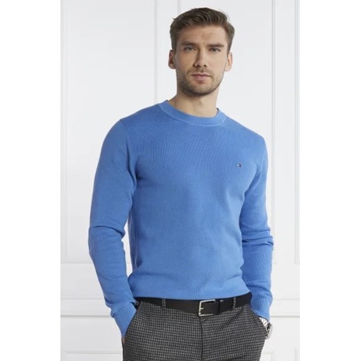 Tommy Hilfiger Sweter CHAIN RIDGE STRUCTURE | Regular Fit ze sklepu Gomez Fashion Store w kategorii Swetry męskie - zdjęcie 172853301