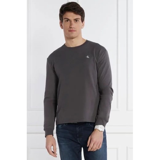 CALVIN KLEIN JEANS Longsleeve INSTITUTIONAL LS GRAPHIC | Regular Fit S okazja Gomez Fashion Store