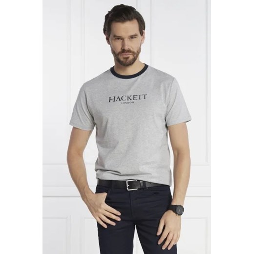 Hackett London T-shirt | Regular Fit ze sklepu Gomez Fashion Store w kategorii T-shirty męskie - zdjęcie 172853724