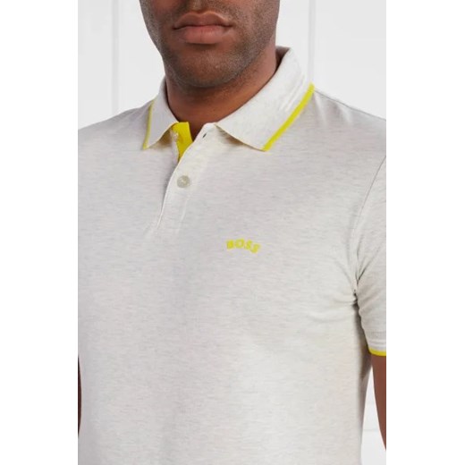 BOSS GREEN Polo Paul Curved | Slim Fit | stretch XXL okazyjna cena Gomez Fashion Store