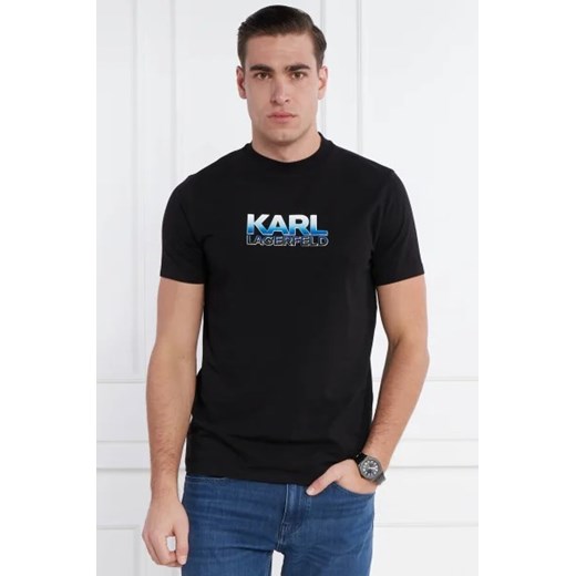 Karl Lagerfeld T-shirt | Regular Fit Karl Lagerfeld XXL okazja Gomez Fashion Store