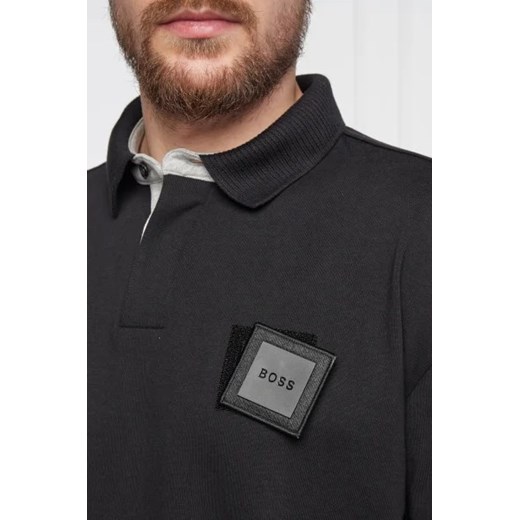 BOSS GREEN Polo Paves LotuS | Oversize fit XL promocyjna cena Gomez Fashion Store
