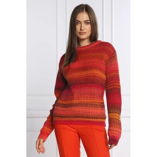 Patrizia Pepe Sweter | Regular Fit | z dodatkiem wełny ze sklepu Gomez Fashion Store w kategorii Swetry damskie - zdjęcie 172854112
