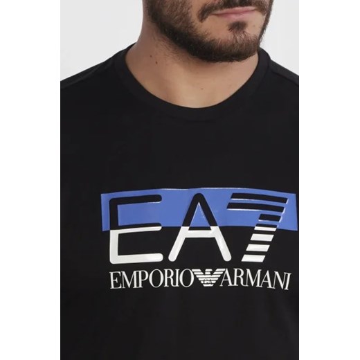 EA7 T-shirt | Regular Fit L okazyjna cena Gomez Fashion Store