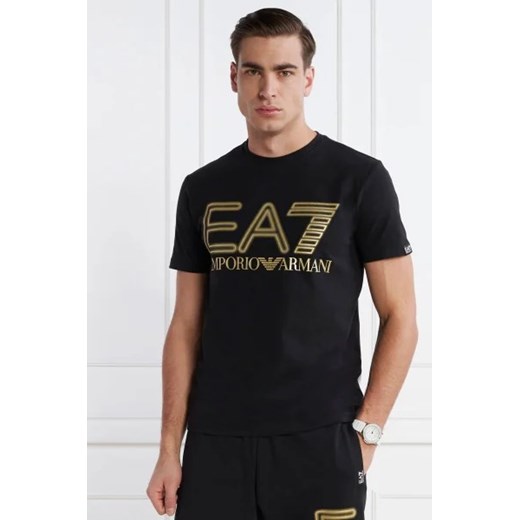 EA7 T-shirt | Regular Fit S Gomez Fashion Store wyprzedaż