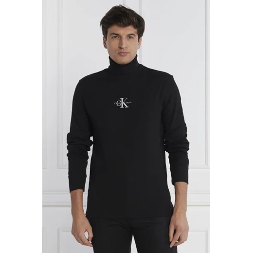 Sweter męski Calvin Klein z elastanu