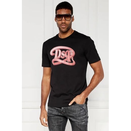 Dsquared2 T-shirt | Regular Fit ze sklepu Gomez Fashion Store w kategorii T-shirty męskie - zdjęcie 172855351