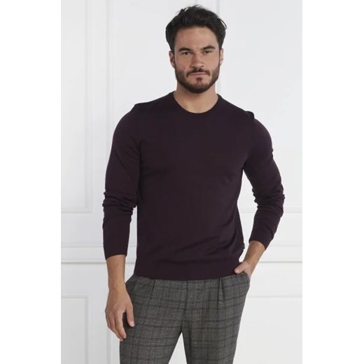 BOSS BLACK Wełniany sweter Leno-P | Slim Fit XXXL okazja Gomez Fashion Store