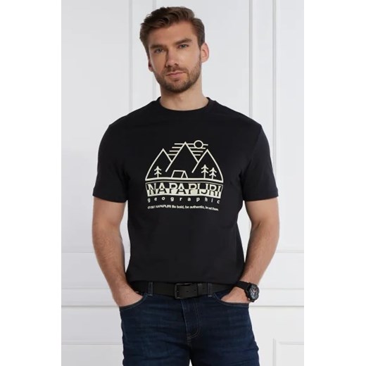 Napapijri T-shirt | Loose fit ze sklepu Gomez Fashion Store w kategorii T-shirty męskie - zdjęcie 172855870