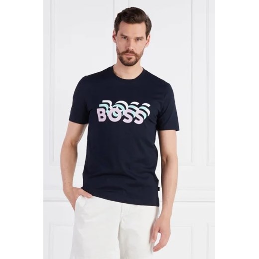 BOSS BLACK T-shirt Tessler 187 | Slim Fit XXXL promocyjna cena Gomez Fashion Store