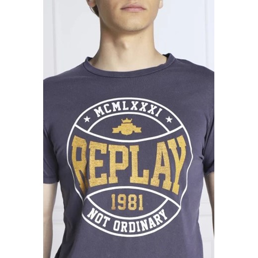 T-shirt męski Replay