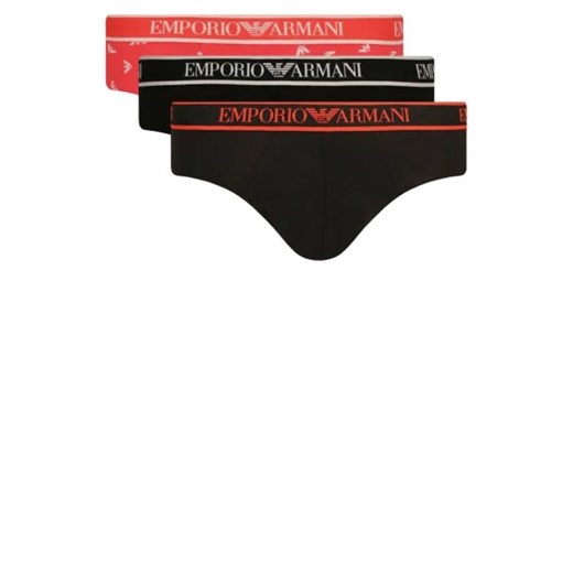 Emporio Armani Slipy 3-pack ze sklepu Gomez Fashion Store w kategorii Majtki męskie - zdjęcie 172856273