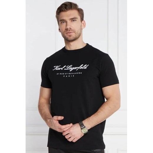 Karl Lagerfeld T-shirt | Regular Fit ze sklepu Gomez Fashion Store w kategorii T-shirty męskie - zdjęcie 172856440