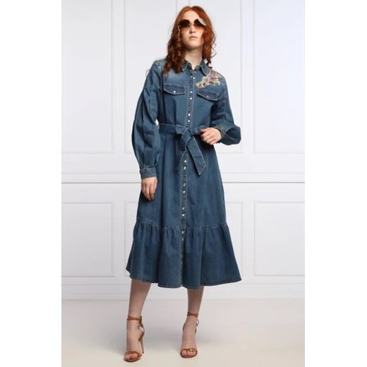 Twinset Actitude Sukienka | denim ze sklepu Gomez Fashion Store w kategorii Sukienki - zdjęcie 172856600