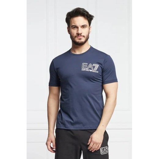 EA7 T-shirt | Regular Fit S okazja Gomez Fashion Store