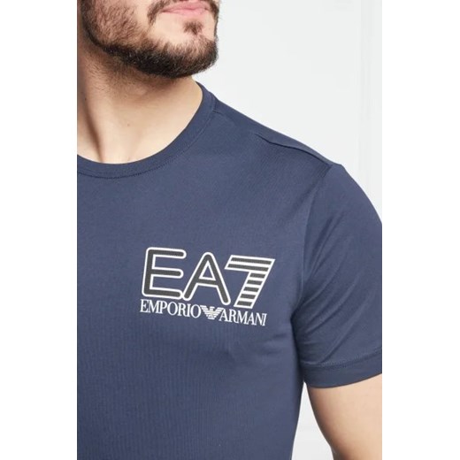 EA7 T-shirt | Regular Fit XL Gomez Fashion Store okazja