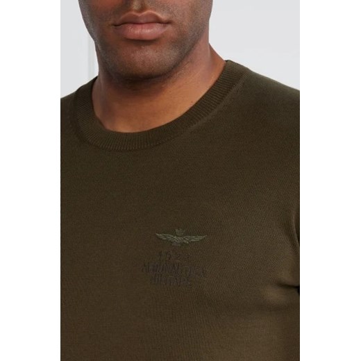 Aeronautica Militare Sweter | Slim Fit Aeronautica Militare XL Gomez Fashion Store okazja