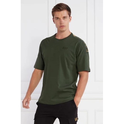 EA7 T-shirt | Regular Fit ze sklepu Gomez Fashion Store w kategorii T-shirty męskie - zdjęcie 172856934