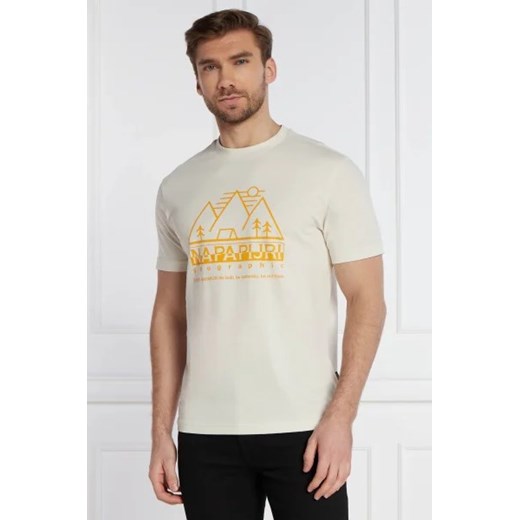 Napapijri T-shirt | Regular Fit ze sklepu Gomez Fashion Store w kategorii T-shirty męskie - zdjęcie 172856953