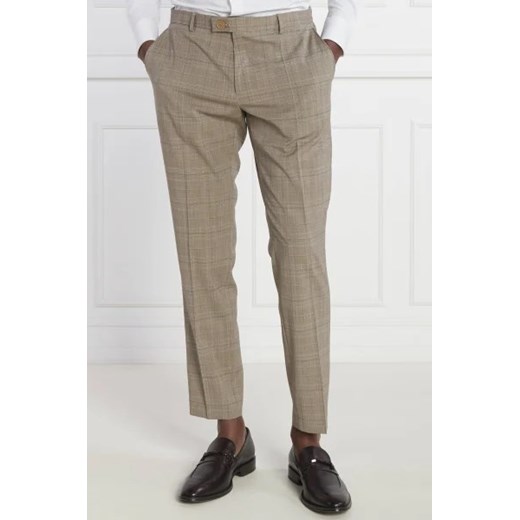BOSS BLACK Wełniany garnitur P-Huge-2Pcs-241 | Slim Fit 52 promocja Gomez Fashion Store