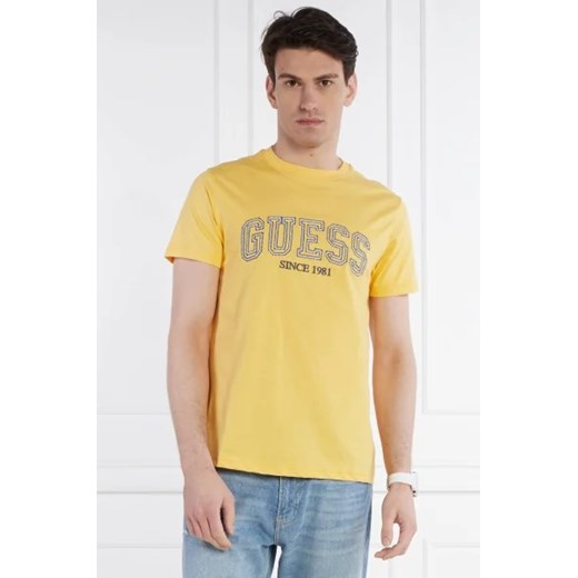 GUESS T-shirt | Regular Fit ze sklepu Gomez Fashion Store w kategorii T-shirty męskie - zdjęcie 172857334