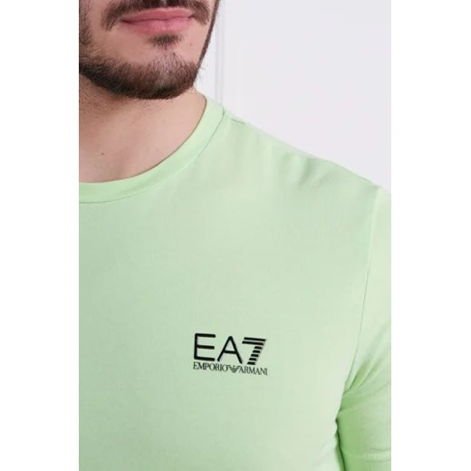 EA7 T-shirt | Regular Fit XL wyprzedaż Gomez Fashion Store