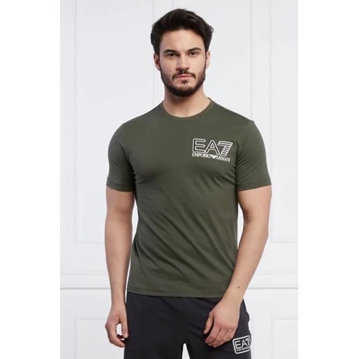EA7 T-shirt | Regular Fit ze sklepu Gomez Fashion Store w kategorii T-shirty męskie - zdjęcie 172857593