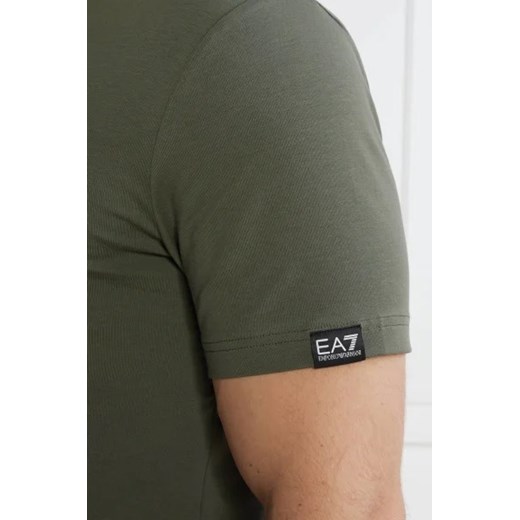EA7 T-shirt | Regular Fit L promocja Gomez Fashion Store
