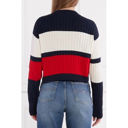 Tommy Jeans Sweter | Cropped Fit Tommy Jeans S okazja Gomez Fashion Store