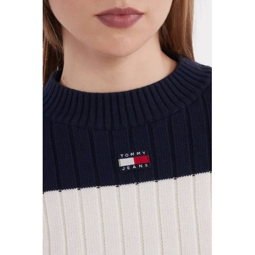 Tommy Jeans Sweter | Cropped Fit Tommy Jeans S wyprzedaż Gomez Fashion Store