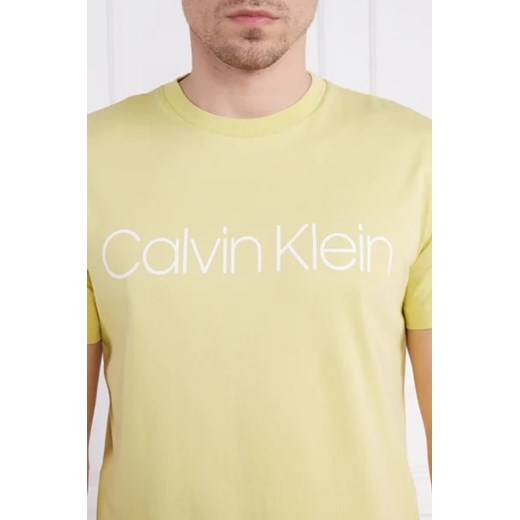 Calvin Klein T-shirt FRONT LOGO | Regular Fit Calvin Klein XL wyprzedaż Gomez Fashion Store